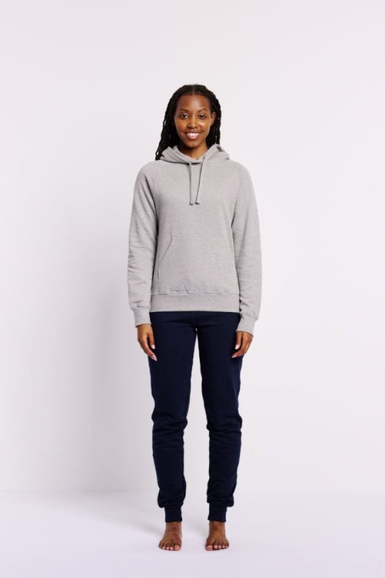 Dámská mikina s kapucí a výšivkou (klokanka)