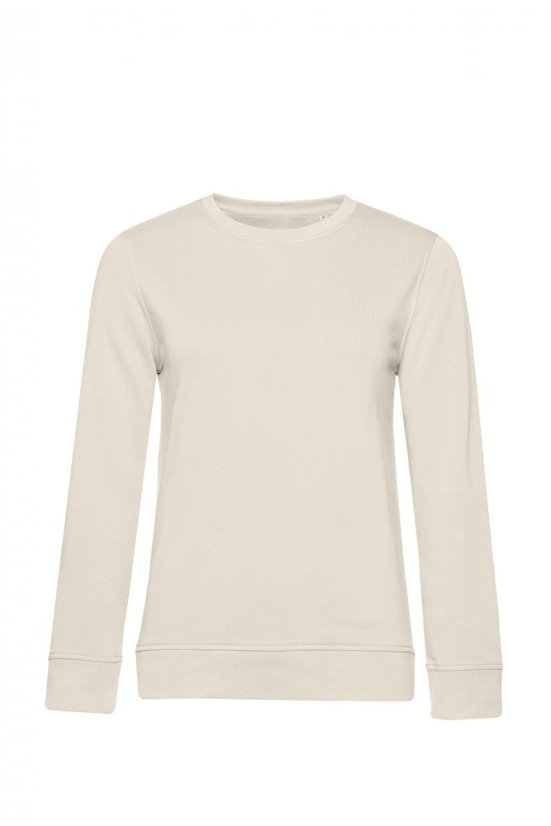 Dámská mikina s výšivkou (lehká) - Velikost: XL, Barva mikiny dámská, organic: soft rose