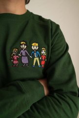 Pánská mikina s výšivkou