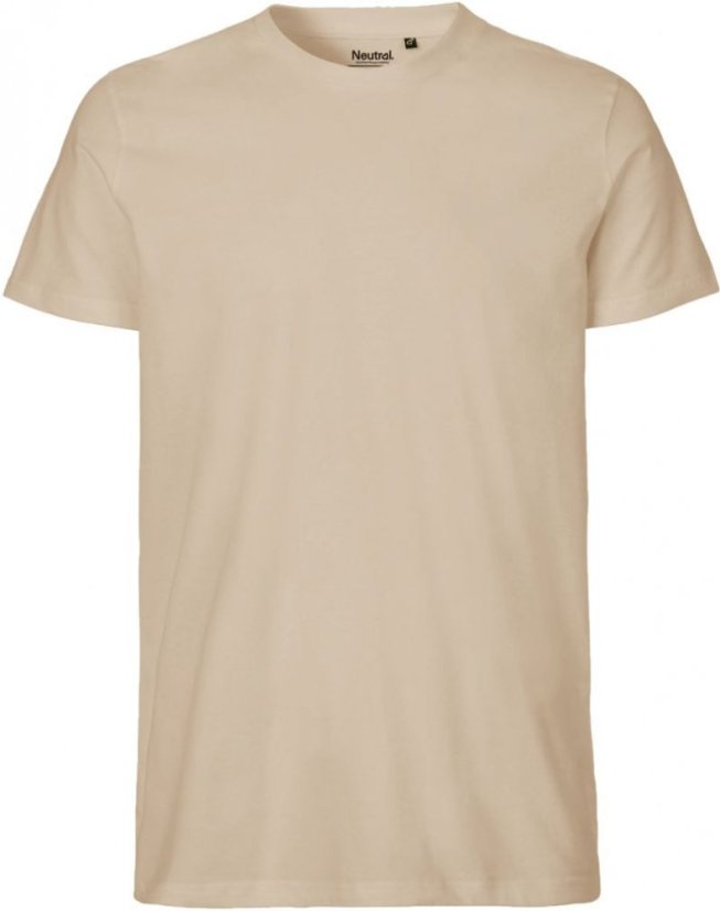 Pánské tričko s výšivkou - Velikost: 3XL, Barva trička: světle žlutá