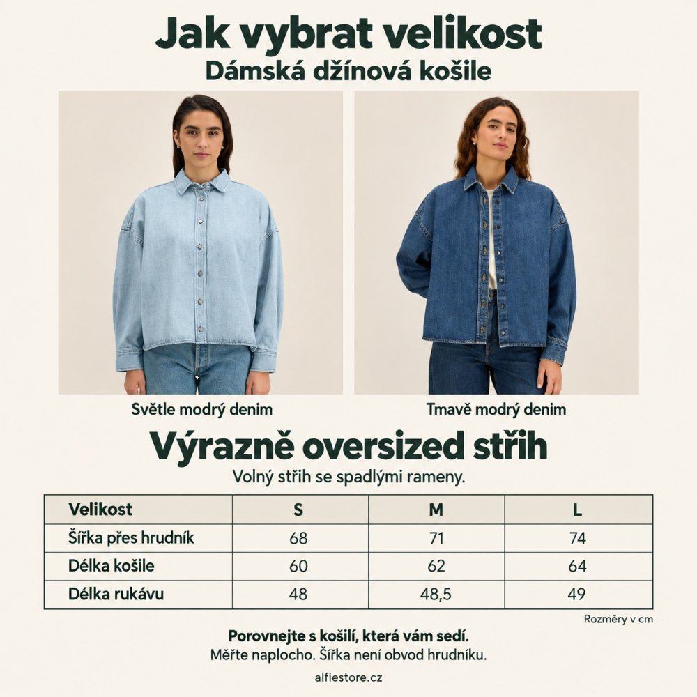 Dámská denim košile s výšivkou - Velikost: S, Barva denim košile: Světle modrý denim