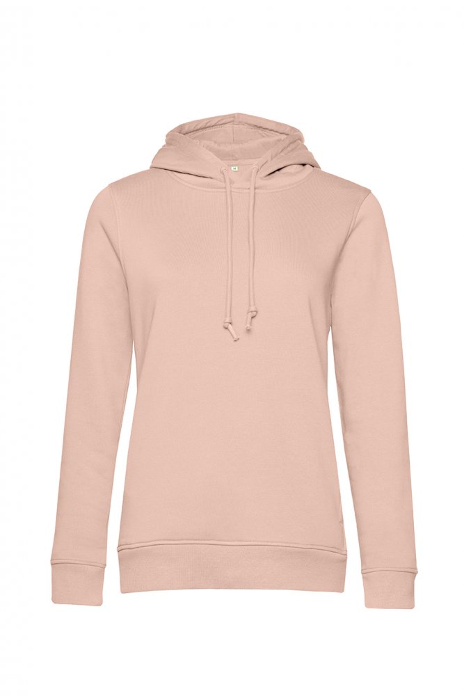 Dámská mikina s kapucí a výšivkou- SADA - Velikost: XL, Barva mikiny dámská, s kapucí: off white