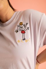 Dámské volnější tričko s výšivkou