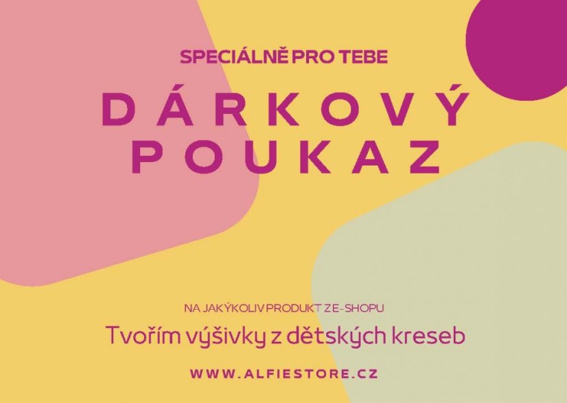 Dárkový poukaz - elektronicky - Hodnota poukazu: 2500 Kč