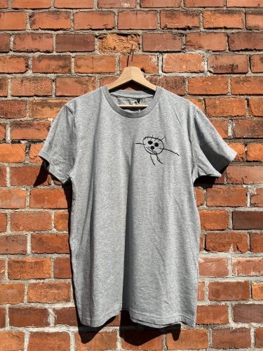 Tričko - pánské, organická bavlna s výšivkou na míru , 13x13cm, V CENĚ - velikost: XXL, Barva trička- pánské: bílá