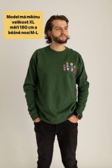 Pánská mikina s výšivkou