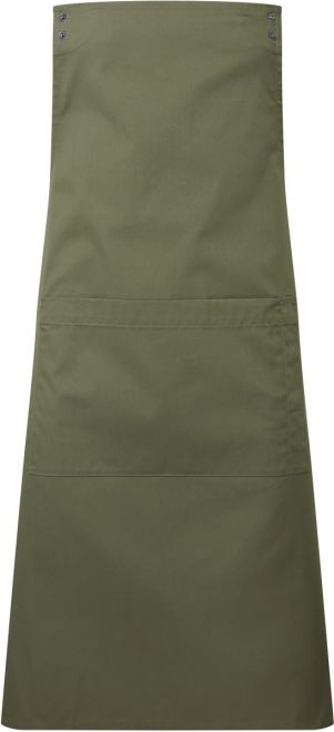 Zástěra - olivová barva