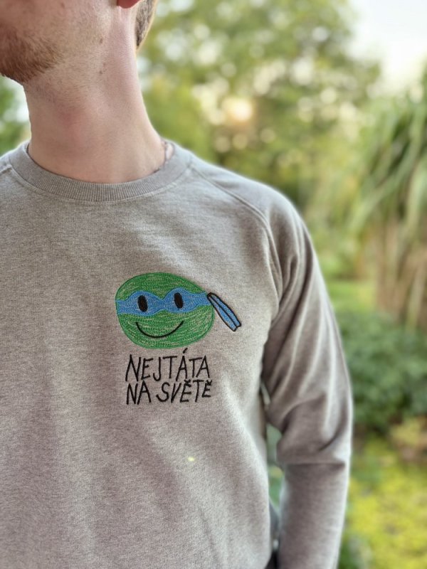 Pánská mikina s vlastní výšivkou