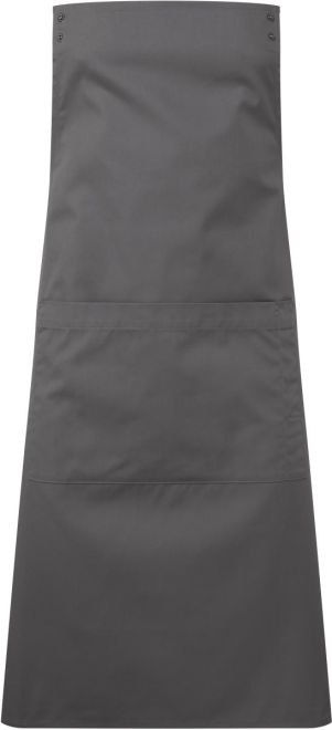 Zástěra - tmavě šedá
