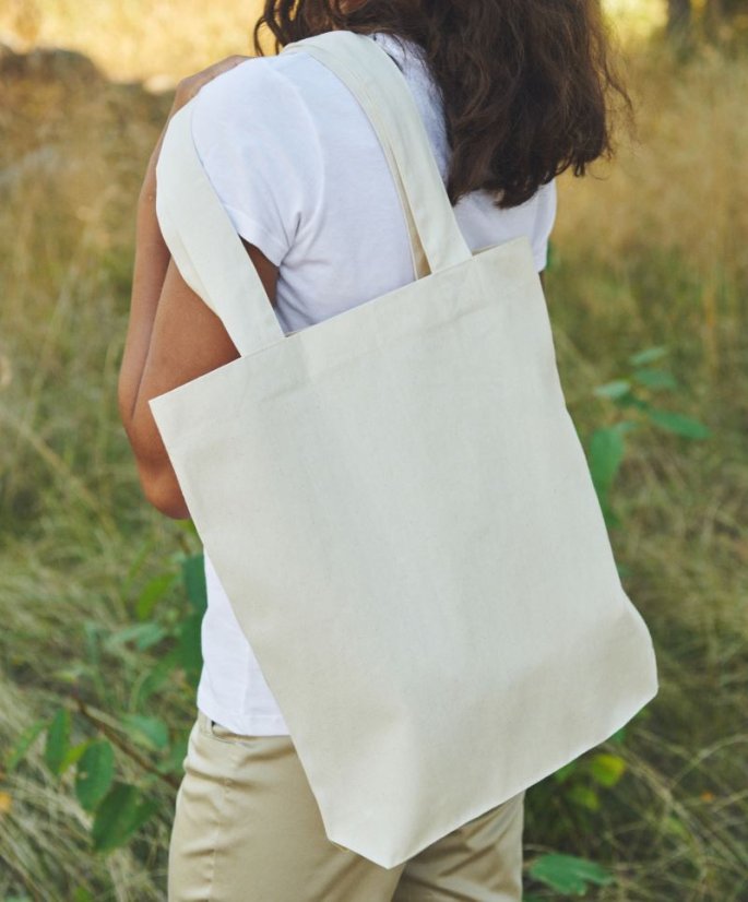 Plátěná taška s výšivkou