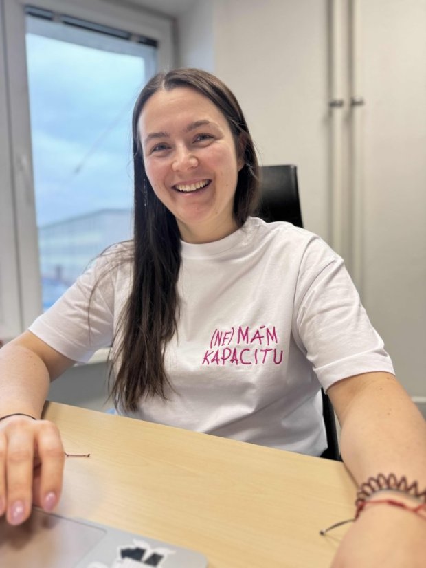 Tričko nemám kapacitu, oversize