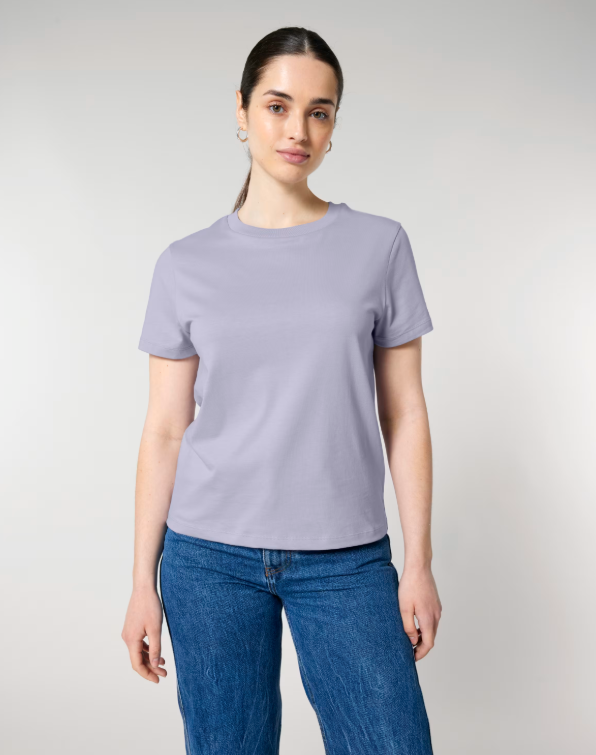 Dámské MEDIUM fit tričko s výšivkou - SADA - Velikost: M, Barva trička MEDIUM fit: fialová